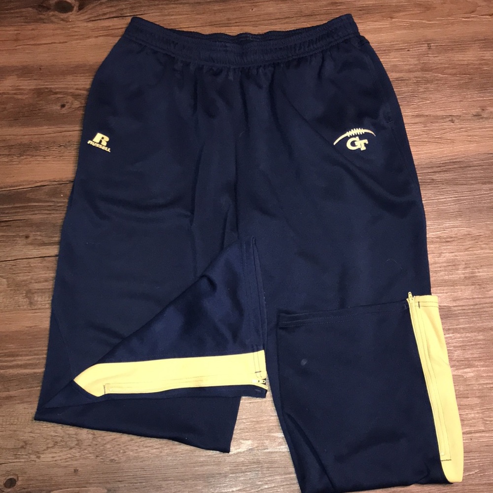 SOLD⭐️GT football Navy & gold sweats - Picture 2 of 8